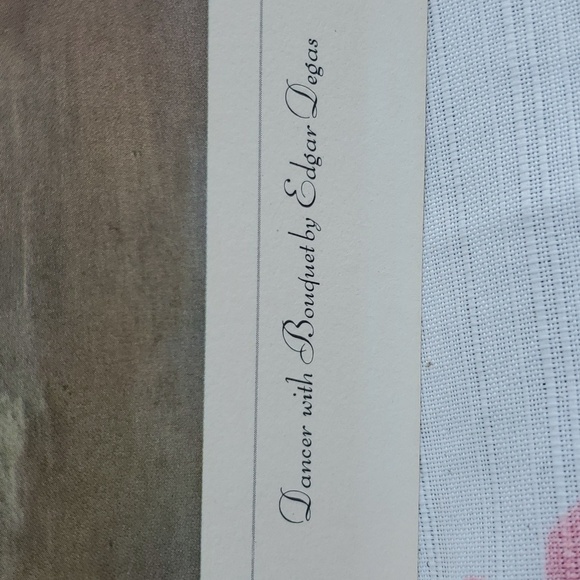 THE DANCER AND THE BOUQUET BY DEGAS - Picture 7 of 7